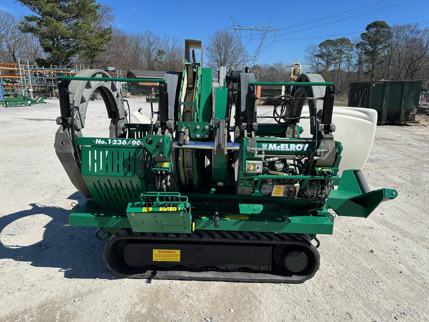 McElroy TracStar T900 Fusion Machine